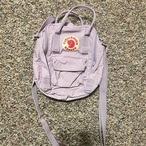 Mini crossbody back pack